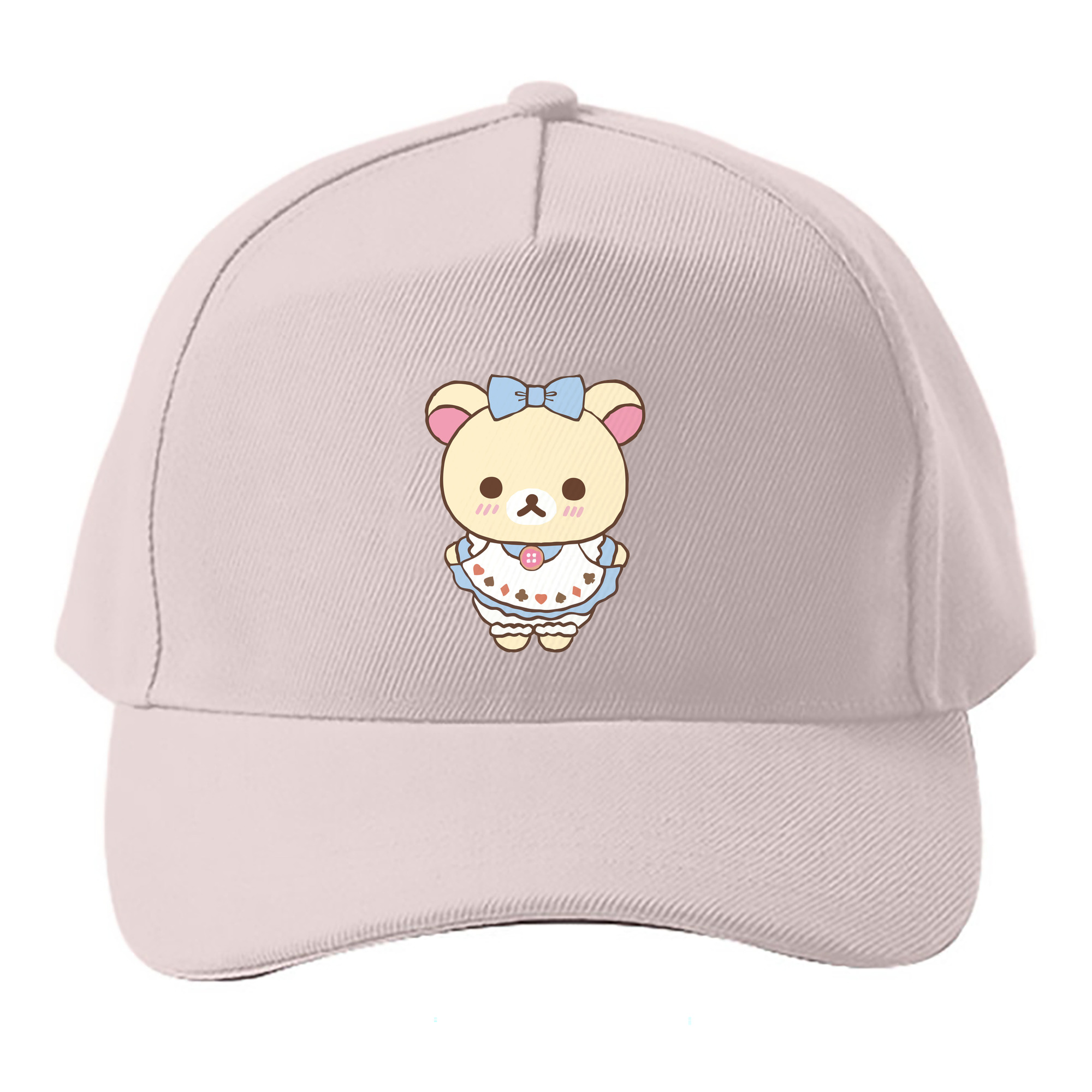 （画像用） リラックマ リラックマ キイロイトリ Rilakkuma Korilakkuma Kiiroitori ベースボールキャップ 綿100％ 男女兼用 帽子 スポーツ